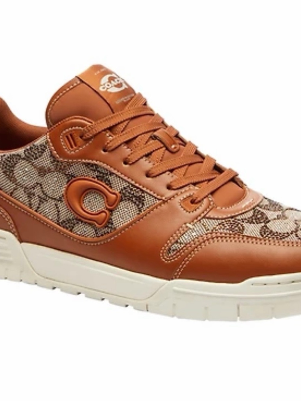 Coach Women’s Soho Sneaker Crystal Signature Jacquard